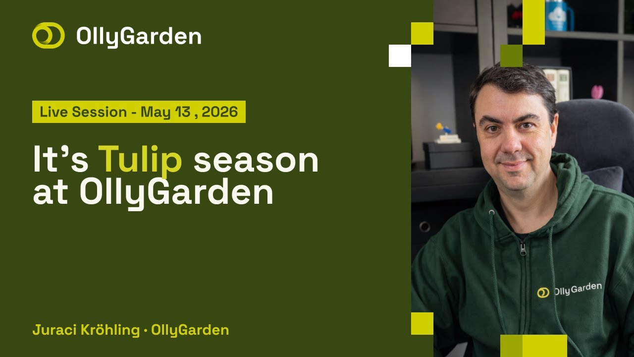 OllyGarden video: It's Tulip Season at OllyGarden