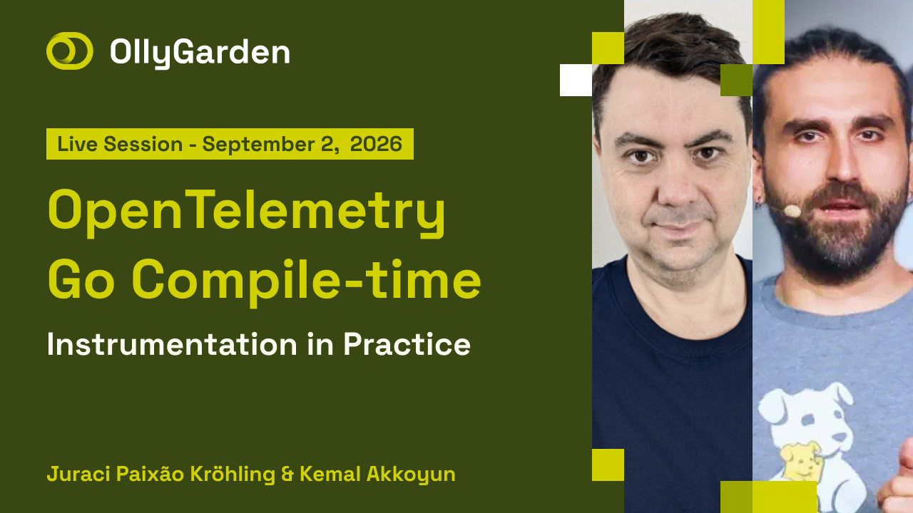 OllyGarden webinar: OpenTelemetry Go Compile-time Instrumentation in Practice